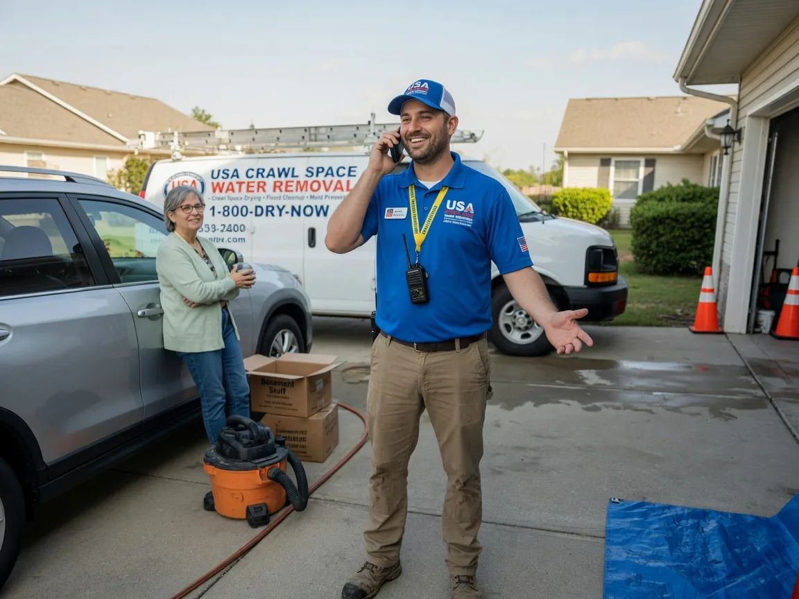 Crawl Space Water Removal Cartersville, GA FAQs